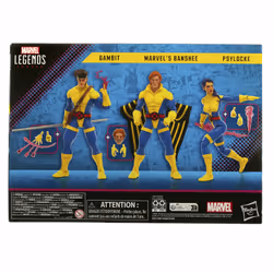 Marvel ’s Banshee, Gambit, & Psylocke Figures - Additional view 4
