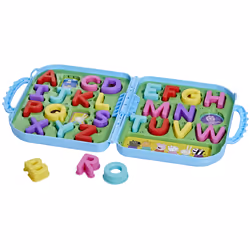Peppa Pig Peppa's Alphabet Case, 2 yr(s), Plastic, Multicolour