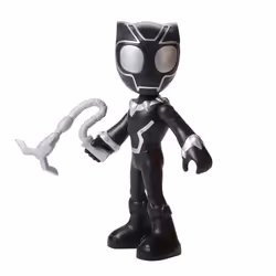Marvel Spidey and His Amazing Friends Supersized Black Panther Action Figure, Preschool Superhero Toys, 3 yr(s), Black, Silve ...