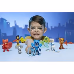 PJ Masks Meet The Power Heroes