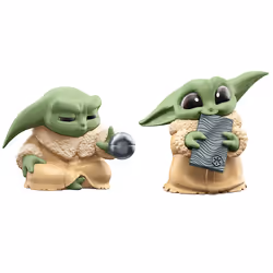 Star Wars The Bounty Collection Series 5, 2-Pack Grogu Figures, 2.25"-Scale Force Focus, Beskar Bite, Ages 4 and Up, 4 yr(s), ...