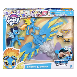 Hasbro My Little Pony B6011EU4ÃÂ Guardians of Harmony Wonder Bolts Sonic Boom Playset