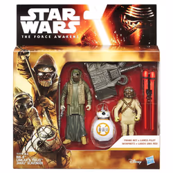 Star Wars The Force Awakens 3.75-Inch Desert Mission BB-8 and Unkar's Thug Jakku