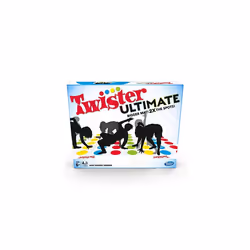 Twister Ultimate: Bigger Mat, More Coloured Spots, Family, Kids Party Game Age 6+; Compatible with Alexa (Amazon Exclusive)