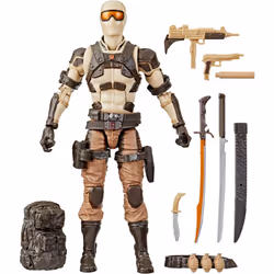 G.I. Joe Classified Series Desert Commando Snake Eyes Action Figure