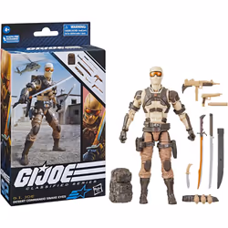 G.I. Joe Classified Series Desert Commando Snake Eyes Action Figure
