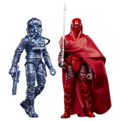 Star Wars The Black Series Carbonized Collection Emperor’s Royal Guard & TIE Pilot, : Return of the Jedi 6-Inch Action Figures