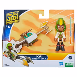 Star Wars Kai Brightstar Figure & Speeder Bike, Toys, Preschool Toys (4"-Scale)