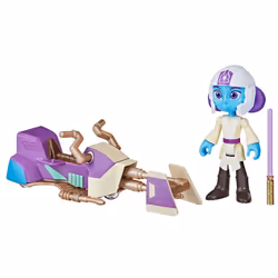 Star Wars Lys Solay Figure & Speeder Bike, Toys, Preschool Toys (4"-Scale)