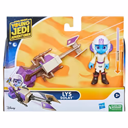 Star Wars Lys Solay Figure & Speeder Bike, Toys, Preschool Toys (4"-Scale)