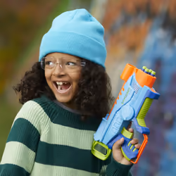 Nerf Elite Jr. Elite Jr Explorer Easy-Play Toy Blaster, Easy Hold & Load & Blast, 8 Elite Darts, For 6 Year Old Boys & Girls - Additional view 8