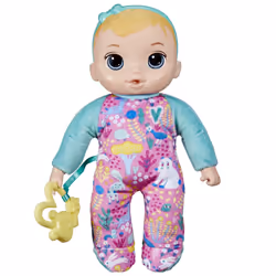 Baby Alive Soft n Cute Doll Blonde Hair 11-Inch First Baby Dolls Washable Soft Toys for Toddlers for Kids 18 Months+