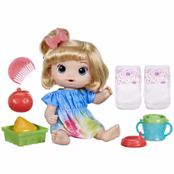 Baby Alive Fruity Sips Doll Apple Toys for 3 Year Old Girls 12-inch
