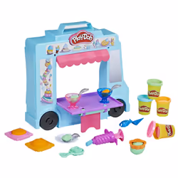 Play-Doh Kitchen Creations Ice Cream Truck Toy Playset for Kids  20 Play Kitchen Accessories  5 Colors  Preschool Toys for 3  ...