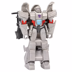 Transformers EarthSpark 1-Step Flip Changer Megatron, 6 yr(s), Plastic, Black, Silver