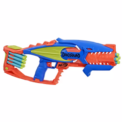 Nerf DinoSquad Terrodak, 12 Elite Darts, Dinosaur Design, 4 Dart Toy Foam Blaster for Kids Outdoor Games - Additional view 2