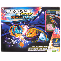 Beyblade Burst QuadStrike Light Ignite Battle Set Battling spinning top