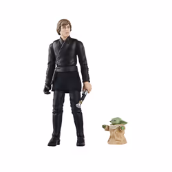 Star Wars The Vintage Collection Luke Skywalker & Grogu, : The Book of Boba Fett 3.75-Inch Collectible Action Figures 2-Pack, ...