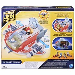 Star Wars The Crimson Firehawk Ship & Action Figures, Toys, Preschool Toys (17") - Additional view 6