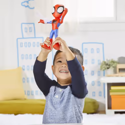 Marvel Spidey and His Amazing Friends Supersized Spidey Action Figure, Preschool Superhero Toy for Kids Ages 3 and Up - Additional view 5