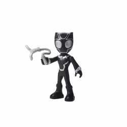 Marvel Spidey and His Amazing Friends Supersized Black Panther Action Figure, Preschool Superhero Toys - Additional view 4