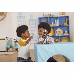 Marvel Spidey and His Amazing Friends Supersized Black Panther Action Figure, Preschool Superhero Toys - Additional view 6