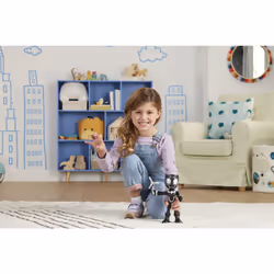 Marvel Spidey and His Amazing Friends Supersized Black Panther Action Figure, Preschool Superhero Toys - Additional view 7