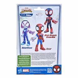 Marvel Spidey and His Amazing Friends Supersized Miles Morales: Spider-Man Action Figure, Preschool Toy for Age 3 and Up - Additional view 4