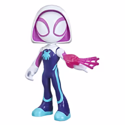 Marvel Spidey and His Amazing Friends Supersized Ghost-Spider Action Figure, Preschool Super Hero Toy, Kids Ages 3 and Up, 3  ...
