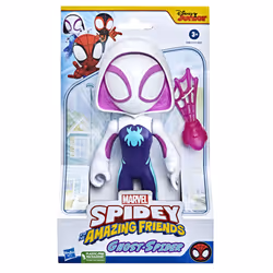 Marvel Spidey and His Amazing Friends Supersized Ghost-Spider Action Figure, Preschool Super Hero Toy, Kids Ages 3 and Up