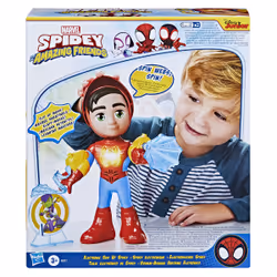 Marvel Spidey and His Amazing Friends Electronic Suit Up Figure - Additional view 4