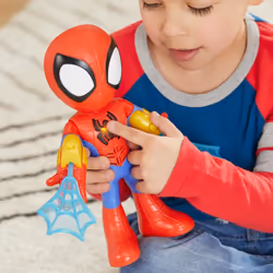 Marvel Spidey and His Amazing Friends Electronic Suit Up Figure - Additional view 8
