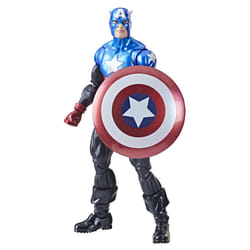 Marvel Hasbro Legends Series Captain America (Bucky Barnes) Avengers 60th Anniversary Collectible 6 Inch Action Figure, 5 Accessories