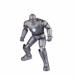 Marvel Hasbro Legends Series Iron Man (Model 01) Avengers 60th Anniversary Collectible 6 Inch Action Figure, 6 Accessories