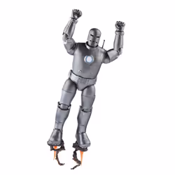 Marvel Hasbro Legends Series Iron Man (Model 01) Avengers 60th Anniversary Collectible 6 Inch Action Figure, 6 Accessories - Additional view 5