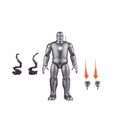 Marvel Hasbro Legends Series Iron Man (Model 01) Avengers 60th Anniversary Collectible 6 Inch Action Figure, 6 Accessories - Additional view 7