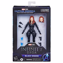 Marvel Hasbro Legends Series Black Widow  Captain America: The Winter