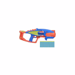 Nerf DinoSquad Terrodak, 12 Nerf Elite Darts, Dinosaur Design, 4 Dart Toy Foam Nerf Blaster for Kids Outdoor Games