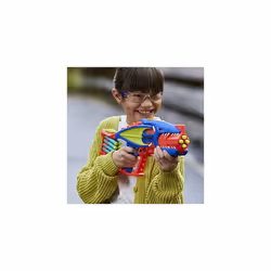 Nerf DinoSquad Terrodak, 12 Nerf Elite Darts, Dinosaur Design, 4 Dart Toy Foam Nerf Blaster for Kids Outdoor Games