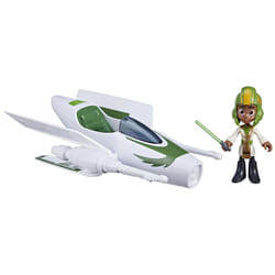Star Wars: Young Jedi Adventures Jedi Pilot Kai Brightstar  4-Inch Scale Action Figure Ship  Toys  Preschool Toys for 3 Year Old Boys & Girl