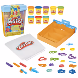 Play-Doh Imagine Animals Storage Set, Children's craft kit, 3 yr(s), Non-toxic, Multicolour