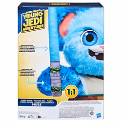 Star Wars Young Jedi Adventures Fuzzy Force Nubs, Plush, Toys for Preschoolers