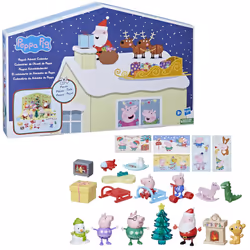 Peppa Pig Advent Calendar with 24 Surprise Toys and Stickers Including