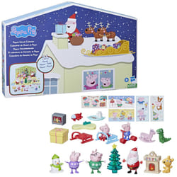 Peppa Pig Advent Calendar with 24 Surprise Toys and Stickers Including