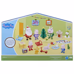 Peppa Pig Advent Calendar with 24 Surprise Toys and Stickers Including