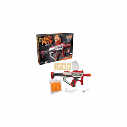 Pro Gelfire Mythic Blaster, 1,600 Gelfire Rounds, Hopper, Rechargeable Battery, Eyewear