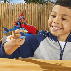 Marvel Spider-Man Epic Hero Series Web Splashers Spider-Man Hydro Jet Blast, 4-Inch Action Figure and Vehicle Playset, Super Hero Toys for Kids 4 and Up - Additional view 7