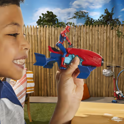 Marvel Spider-Man Epic Hero Series Web Splashers Spider-Man Hydro Jet Blast, 4-Inch Action Figure and Vehicle Playset, Super Hero Toys for Kids 4 and Up - Additional view 8