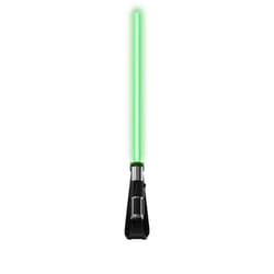 Star Wars The Black Series Yoda Force FX Elite Electronic Lightsaber with Advanced LED and Sound Effects, Ages 14 and Up