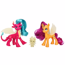 Tell Your Tale Dragon Light Reveal, 3 Glow in the Dark Dolls, 3-Inch Scale Toys for Girls and Boys Ages 4+ - Additional view 2